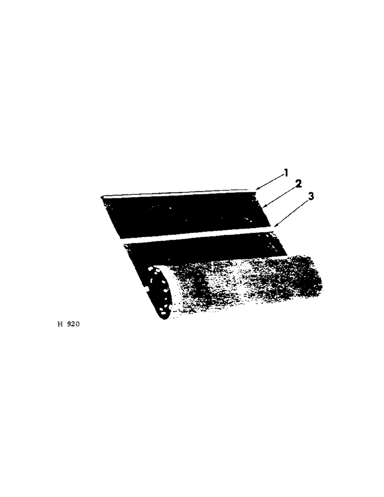 Схема запчастей Case IH 201 - (D-011[A]) - PLATFORM APRON, 1964 AND SINCE (58) - ATTACHMENTS/HEADERS