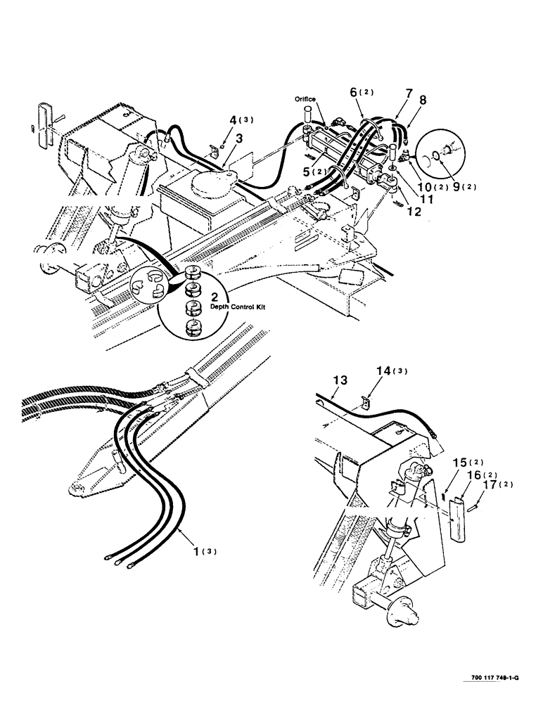 Схема запчастей Case IH 8380 - (8-02) - HYDRAULIC ASSEMBLY, HEADER LIFT & HYDRO SWING (08) - HYDRAULICS