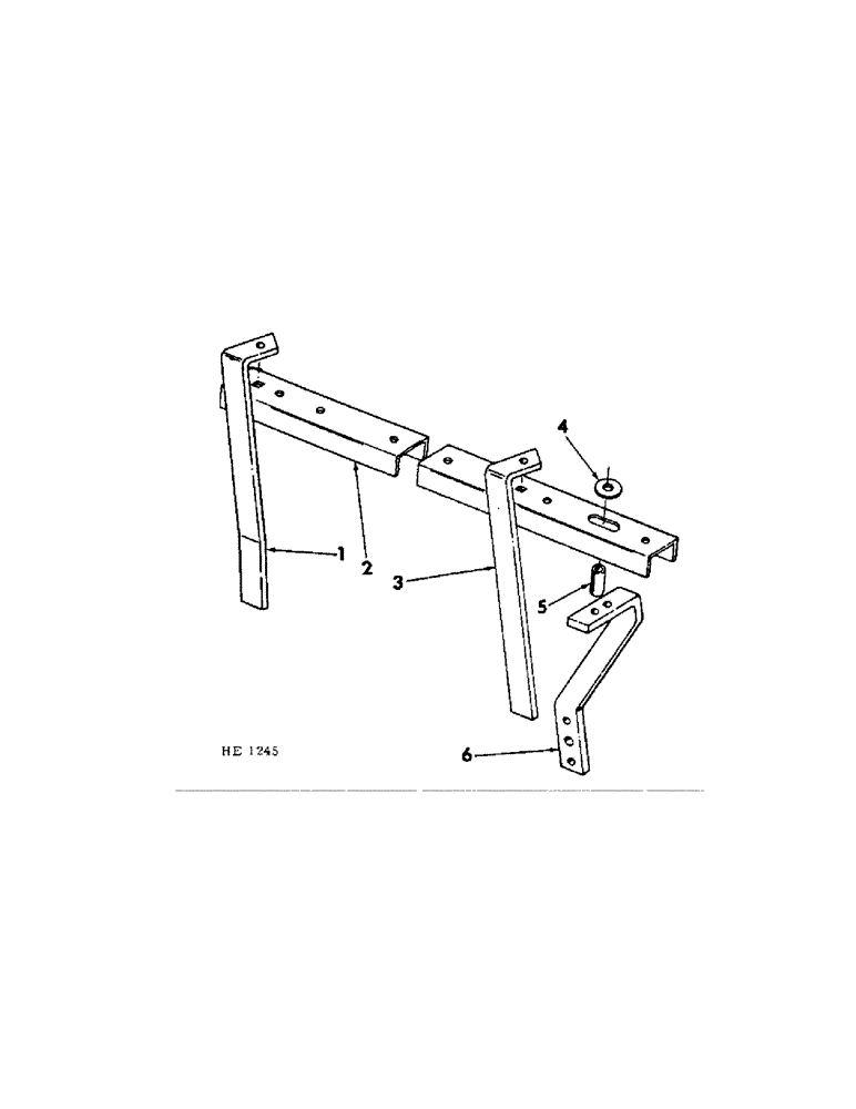 Схема запчастей Case IH 300 - (29[A]) - TRASH BAR ATTACHMENT 