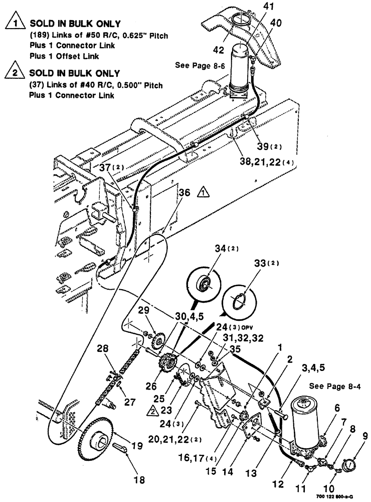 Схема запчастей Case IH 8555 - (08-02) - HYDRAULIC BALE TENSIONER ASSEMBLY (07) - HYDRAULICS