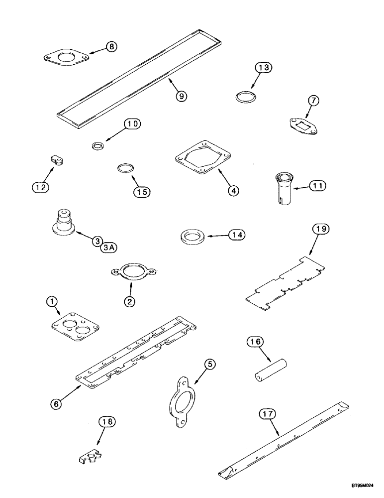 Схема запчастей Case IH MX220 - (2-142) - GASKET KIT, MX180, MX200, MX220, 6T-830/6TAA-830 EMISSIONS CERTIFIED ENGINE, VALVE GRIND (02) - ENGINE