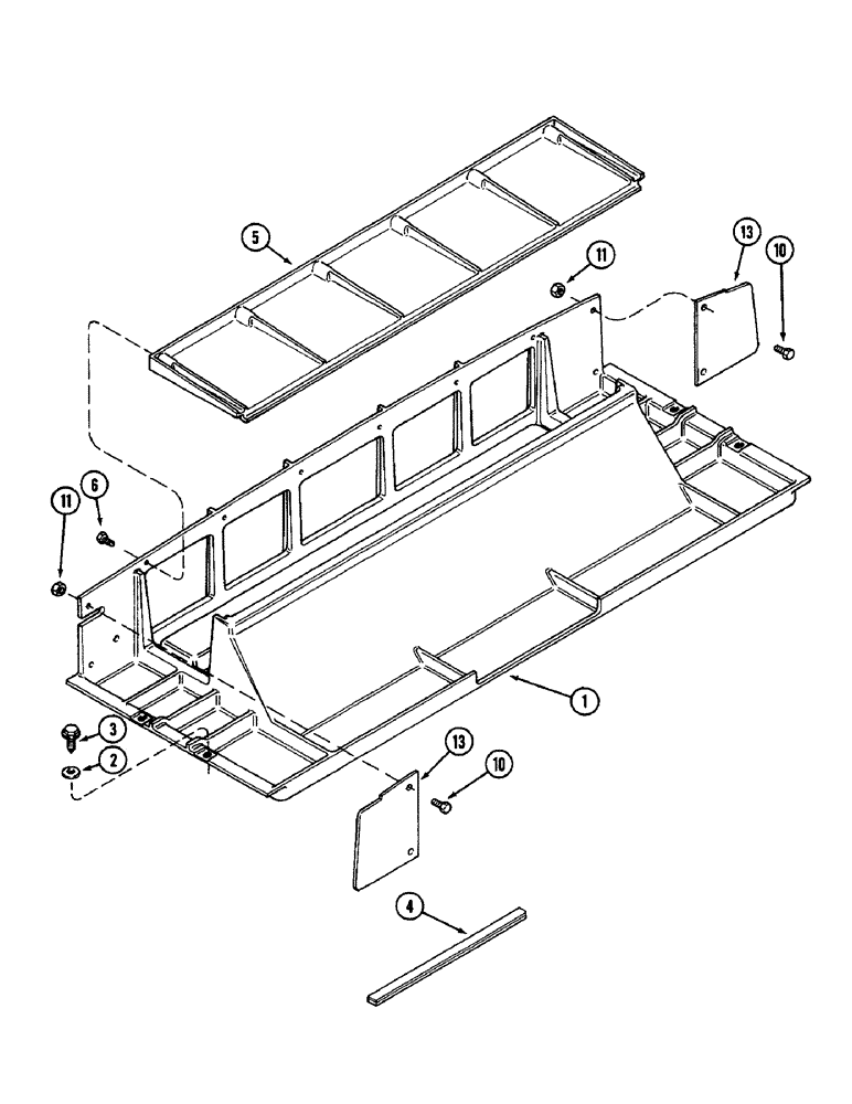 Схема запчастей Case IH 2096 - (9-436) - CAB, PLENUM (09) - CHASSIS/ATTACHMENTS