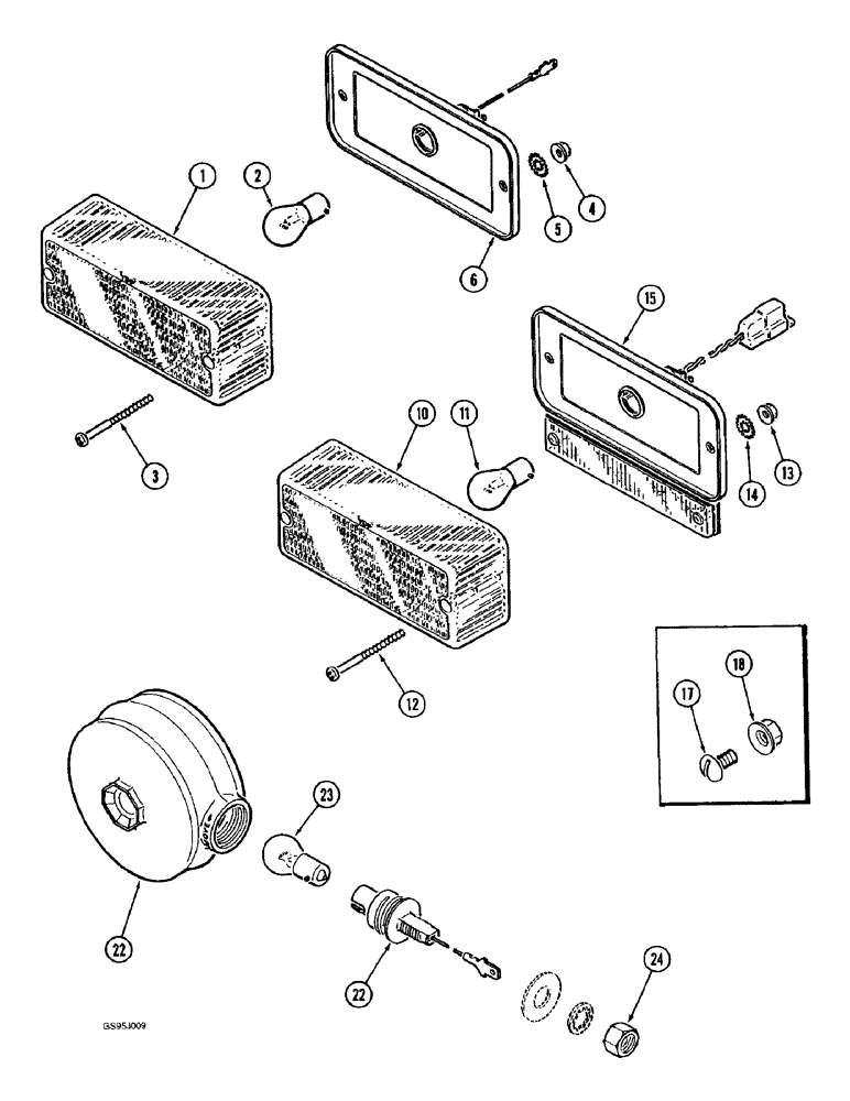 Схема запчастей Case IH 429WN - (F-24) - WEED KNIFE ATTACHMENT (58) - ATTACHMENTS/HEADERS