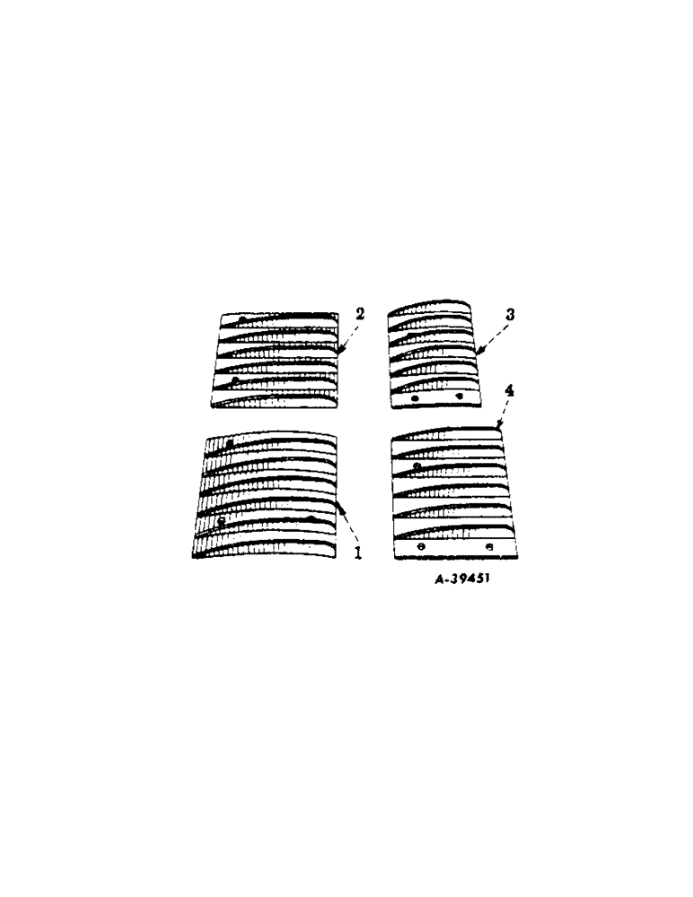 Схема запчастей Case IH 420 - (027) - ALUMINUM PLANT COMPRESSOR SHEET PLATE ATTACHMENT (60) - PRODUCT FEEDING