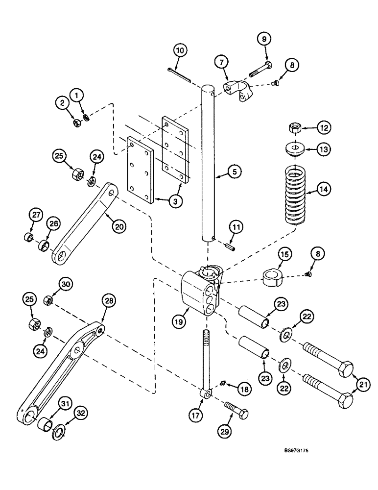 Схема запчастей Case IH 900 - (9-328) - LIQUID AND DRY FERTILIZER, MIN-TIL OPENER ATTACHMENT, PIVOT CYCLO AIR & PLATE TRAILING PLANTERS (09) - CHASSIS/ATTACHMENTS