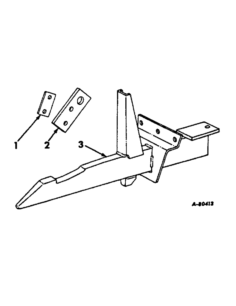 Схема запчастей Case IH 120 - (W-03) - ONE-POINT FAST HITCH COMPLETING PACKAGE 