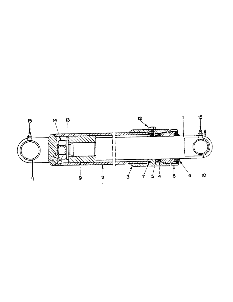 Схема запчастей Case IH 724 - (333) - POWER CYLINDER (88) - ACCESSORIES