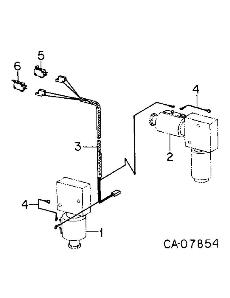 Схема запчастей Case IH 3088 - (08-16) - ELECTRICAL, TORQUE AMPLIFIER AND TRANSMISSION BRAKE WIRING (06) - ELECTRICAL