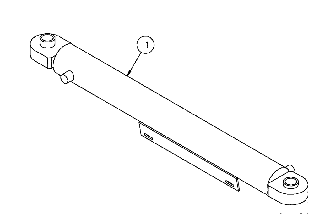 Схема запчастей Case IH 3185 - (07-004) - CYLINDER WELDMENT, BOOM PIVOT RH Cylinders