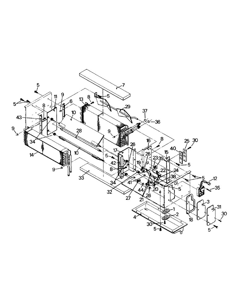 Схема запчастей Case IH STEIGER - (03-06) - CLIMATE CONTROL MODULE ASSEMBLY (03) - Climate Control