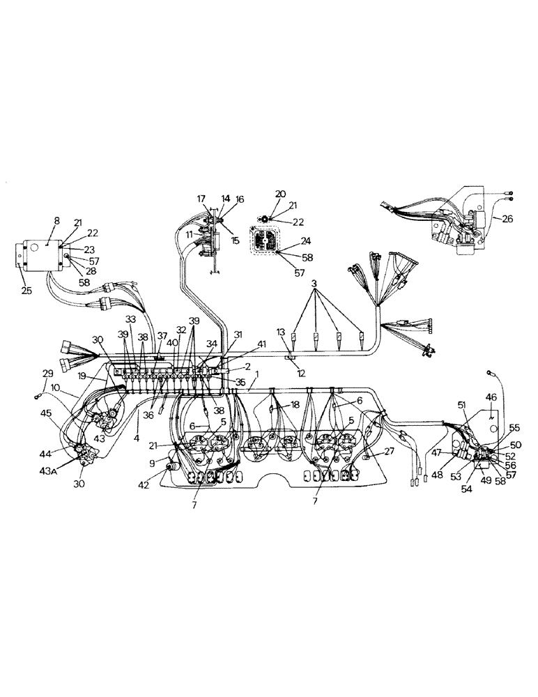 Схема запчастей Case IH ST470 - (02-17) - DASH ELECTRICAL, SINGLE PLUG PACKARD STYLE CONNECTOR (06) - ELECTRICAL