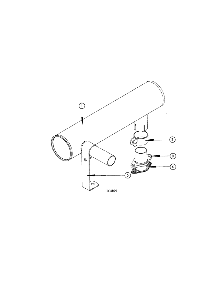 Схема запчастей Case IH 660 - (316) - MUFFLER 