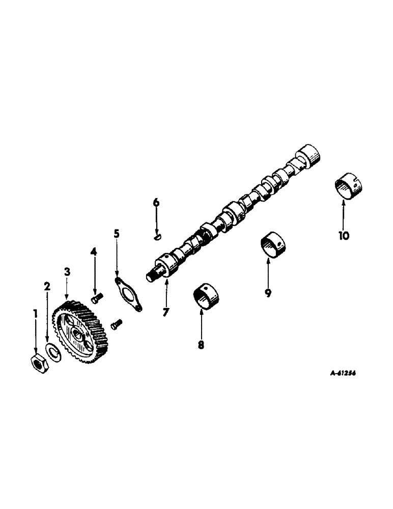 Схема запчастей Case IH 340 - (027) - DIESEL ENGINE, CAMSHAFT AND RELATED PARTS (01) - ENGINE