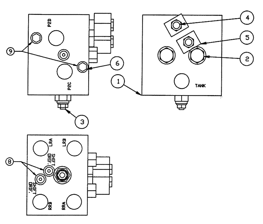 Схема запчастей Case IH PATRIOT WT - (02-004) - MANIFOLD - VALVE - SEALS & REPAIR (01) - ENGINE