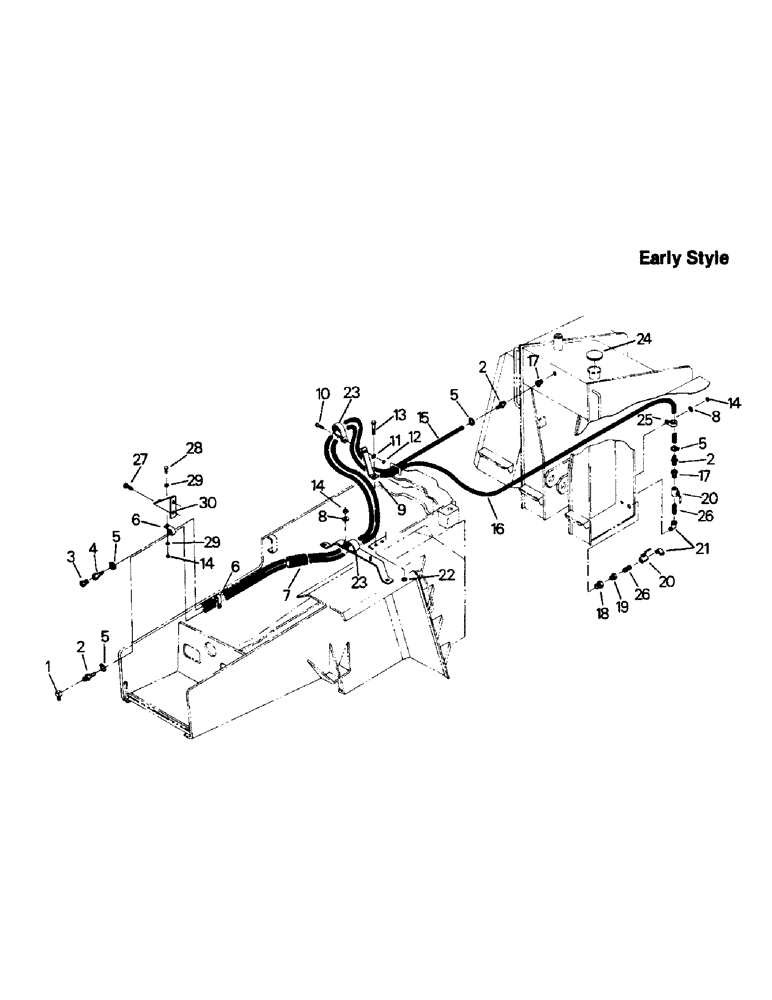 Схема запчастей Case IH PTA280 - (07-01) - FUEL SYSTEM, CAT 3306 ENGINE (02) - FUEL SYSTEM