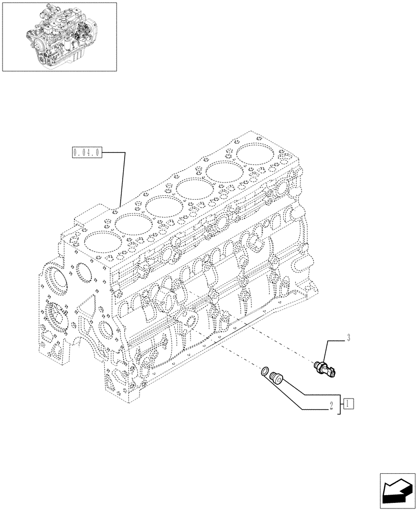 Схема запчастей Case IH F4GE9684D J600 - (0.27.2[01]) - MOTOR SENSORS (504175892) 