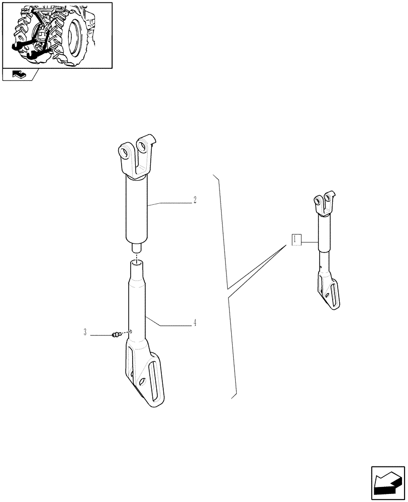 Схема запчастей Case IH FARMALL 80 - (1.89.6/ D) - IMPLEMENT CARRIER - BREAKDOWN (09) - IMPLEMENT LIFT