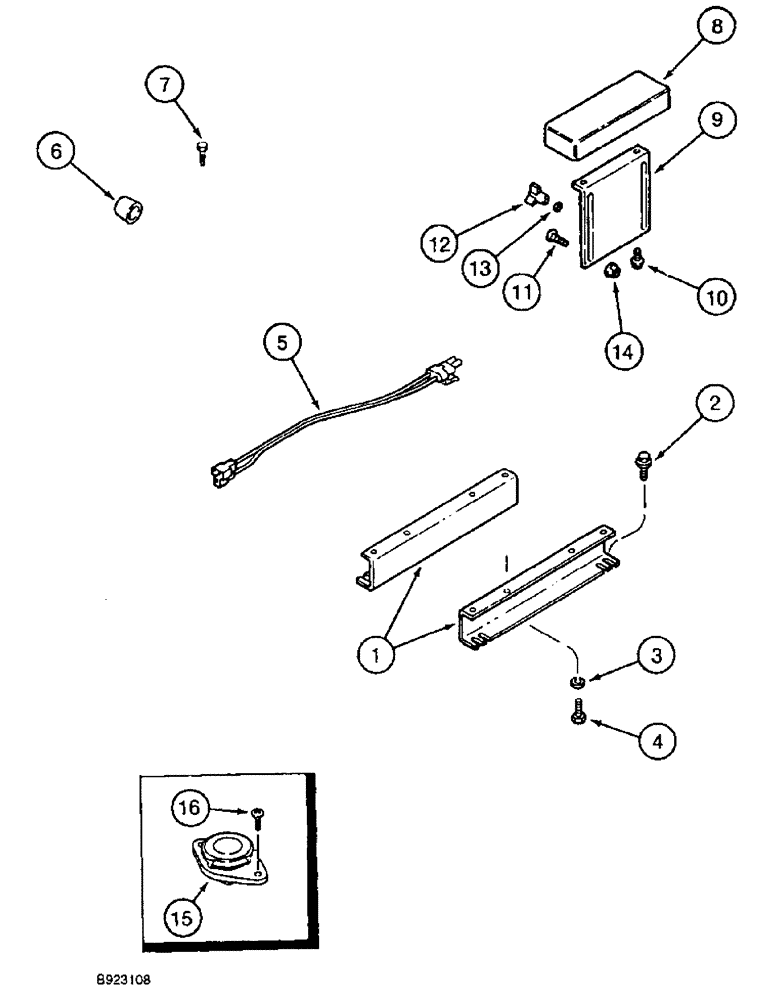 Схема запчастей Case IH 1666 - (9G-22) - OPERATORS SEAT, MOUNTING (10) - CAB & AIR CONDITIONING