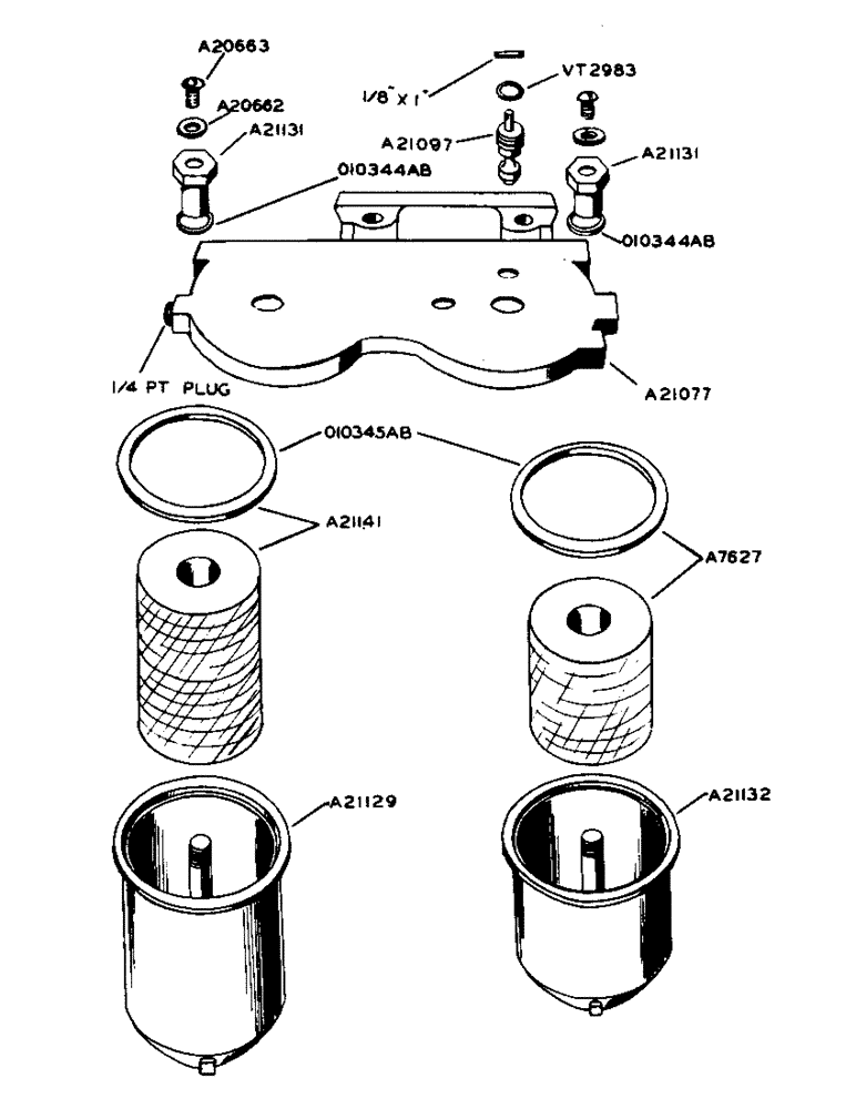 Схема запчастей Case IH 920 - (09[1]) - DIESEL ENGINE, FUEL TANK AND SUPPORTS USE PAGE 23 OF PARTS CATALOG NO. 628 WITH FOLLOWING EXCEPTIONS (03) - FUEL SYSTEM