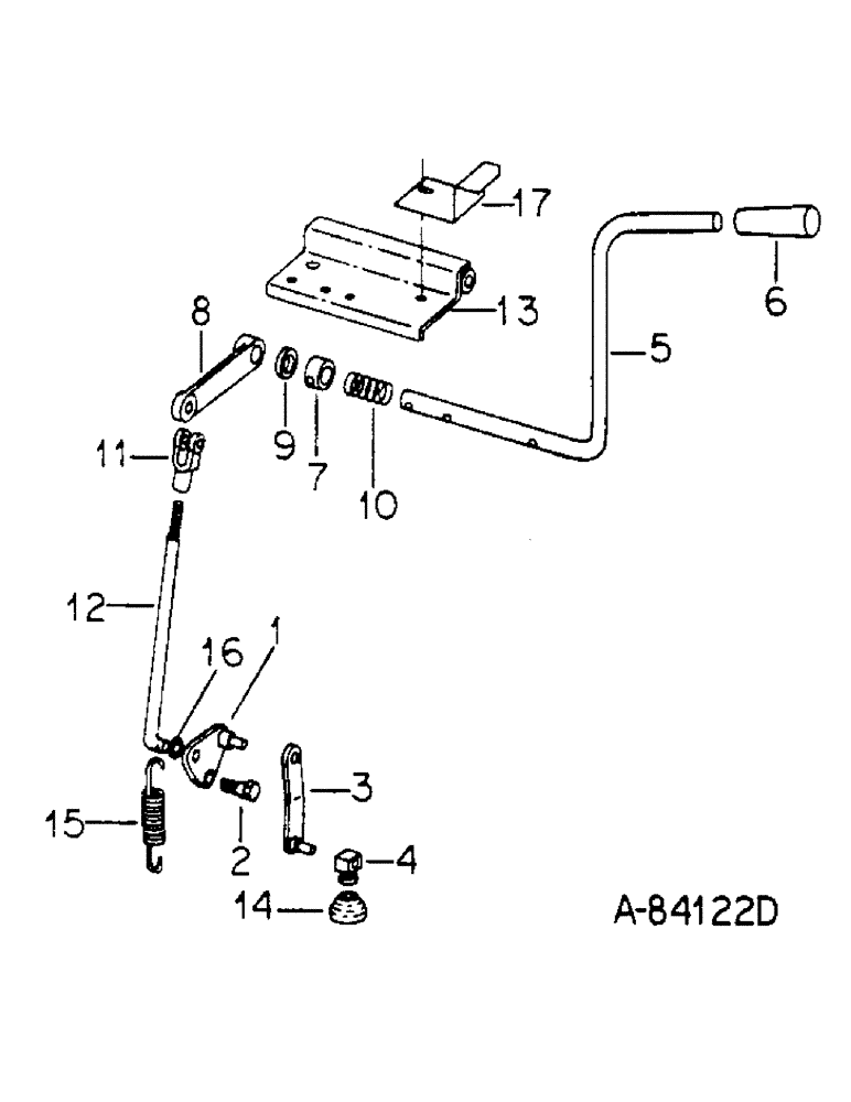 Схема запчастей Case IH HYDRO 70 - (07-38) - DRIVE TRAIN, INDEPENDENT POWER TAKE-OFF LEVER AND CONNECTIONS (04) - Drive Train