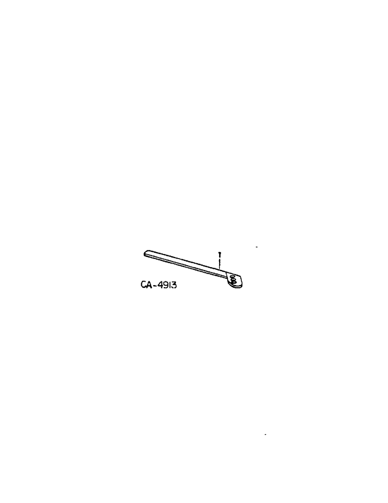 Схема запчастей Case IH 490 - (AG-21[B]) - SCRAPER ANGLE ADJUSTING TOOL MACHINES W/SERIAL NO. 9816 AND ABOVE USED WITH 2 X 2 IN. SCRAPER ANGLES 