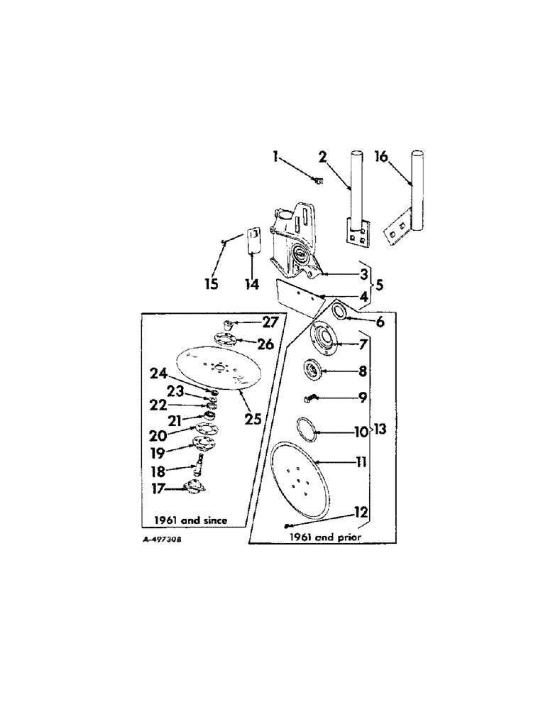 Схема запчастей Case IH 119 - (K-07[A]) - DISK APPLICATOR 