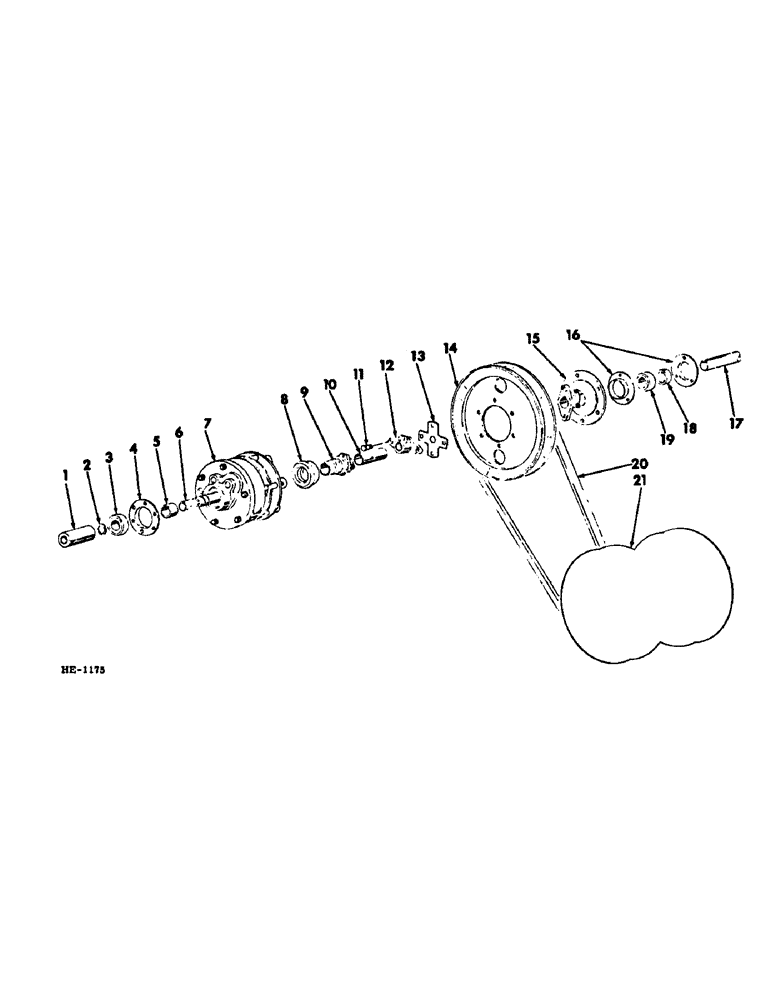 Схема запчастей Case IH 275 - (B-06) - POWER TRAIN, PLANETARY TRANSMISSION DRIVE (03) - POWER TRAIN