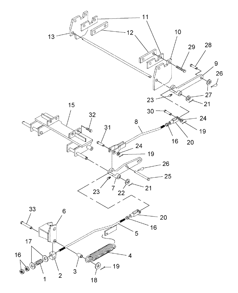 Схема запчастей Case IH 914A - (07) - LIFT COMPONENTS, 72" - REAR DISCHARGE 