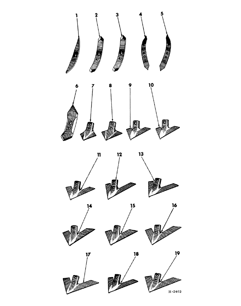 Схема запчастей Case IH 55 - (12-12) - GROUND WORKING TOOLS 