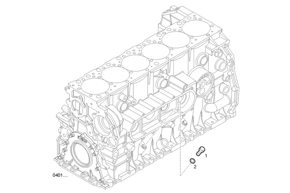 Схема запчастей Case IH F3BE0684N E903 - (2714.010) - OIL GAUGE 