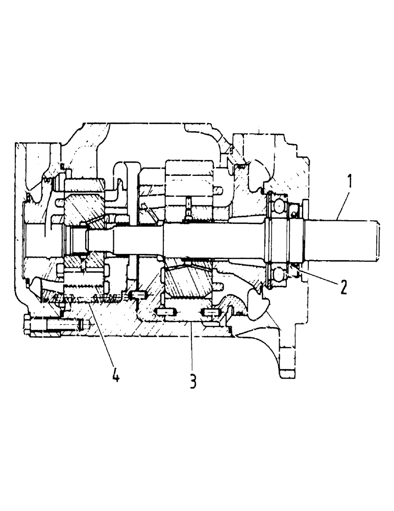 Схема запчастей Case IH 7700 - (B04-05) - HYDRAULIC PUMP, DENISON, REAR TANDEM Hydraulic Components & Circuits