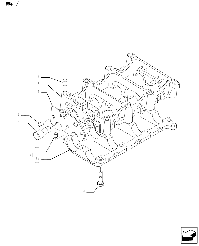 Схема запчастей Case IH F4DFE413E A002 - (10.110.02[02]) - DYNAMIC BALANCER, GEARS & SHAFTS (2855742) (10) - ENGINE