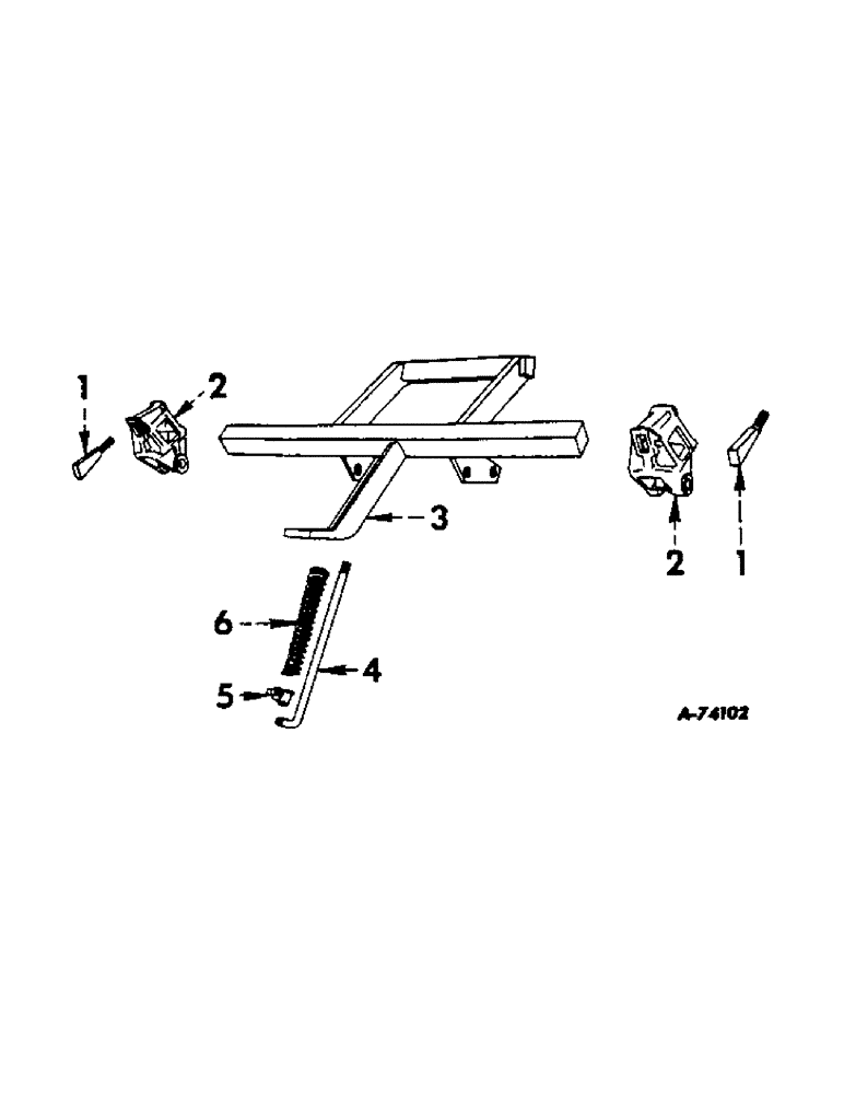 Схема запчастей Case IH 186 - (C-10) - PLANTER ATTACHING UNIT DOUBLE TOOL BAR, PARTS REQUIRED FOR PLANTING UNITS ON 259, 263, 263A, & 463 