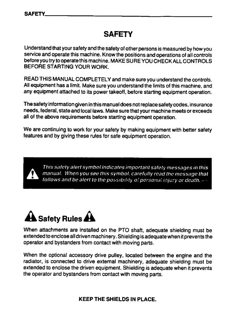 Схема запчастей Case IH 6590T - (006) - SAFETY 