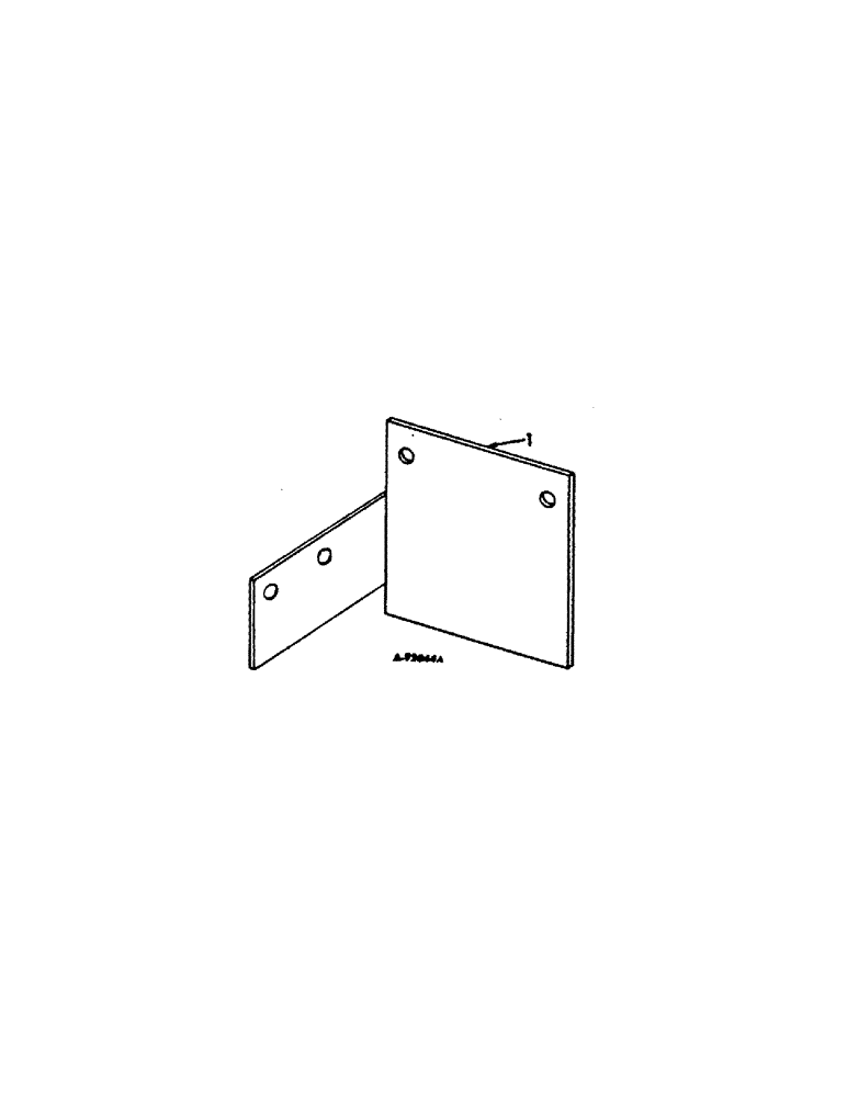 Схема запчастей Case IH C-146 - (D-31[A]) - FUEL PUMP BRACKET 424 TRACTORS 