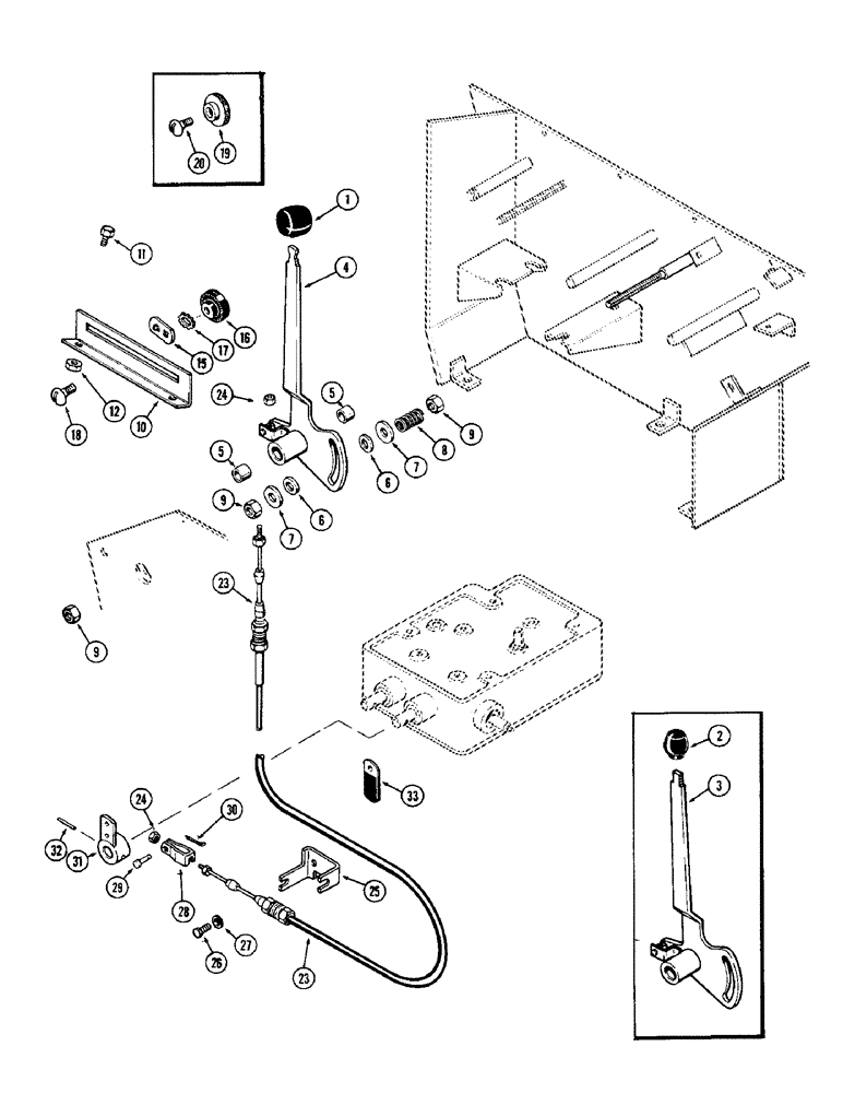 Схема запчастей Case IH 1370 - (344) - D.O.M. CONTROLS (09) - CHASSIS/ATTACHMENTS