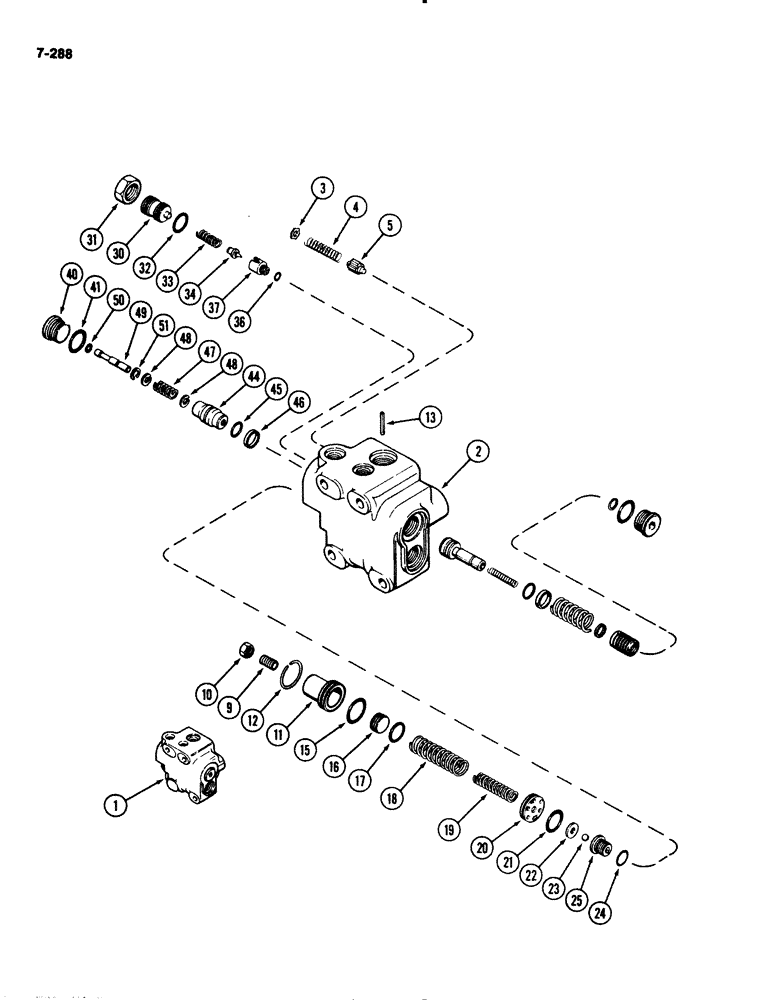 Схема запчастей Case IH 2294 - (7-288) - BRAKE VALVE ASSEMBLY (07) - BRAKES