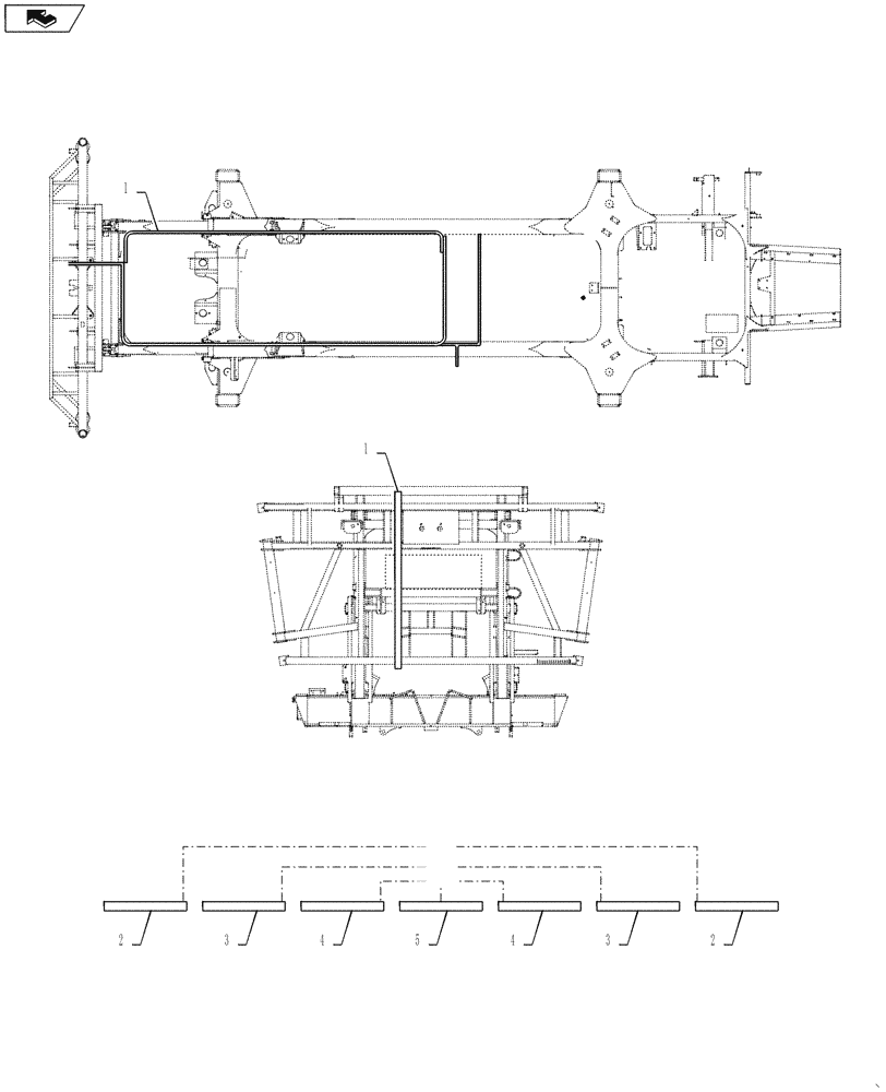 Схема запчастей Case IH 4420 - (12-016) - HARNESS GROUP, 7 SECTION, 120’ (06) - ELECTRICAL