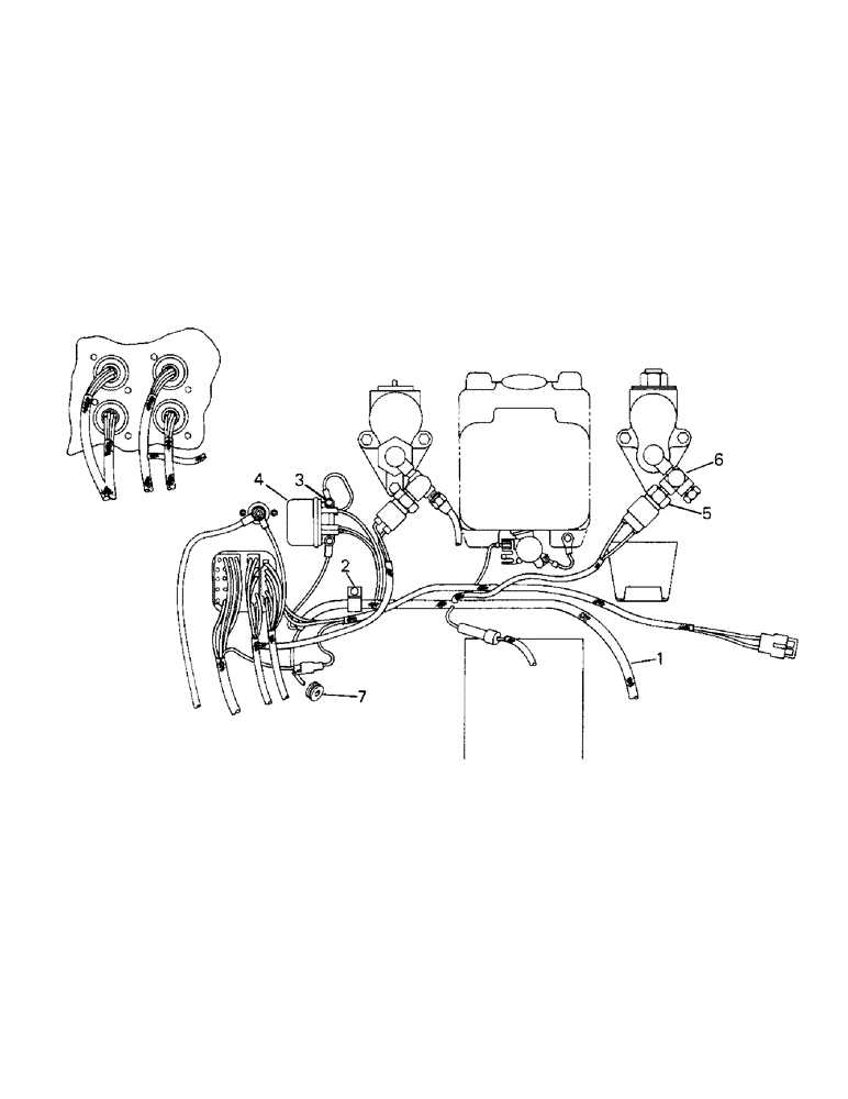 Схема запчастей Case IH ST310 - (10-26) - ELECTRIC DECELERATOR WIRING (19) - OPTIONS