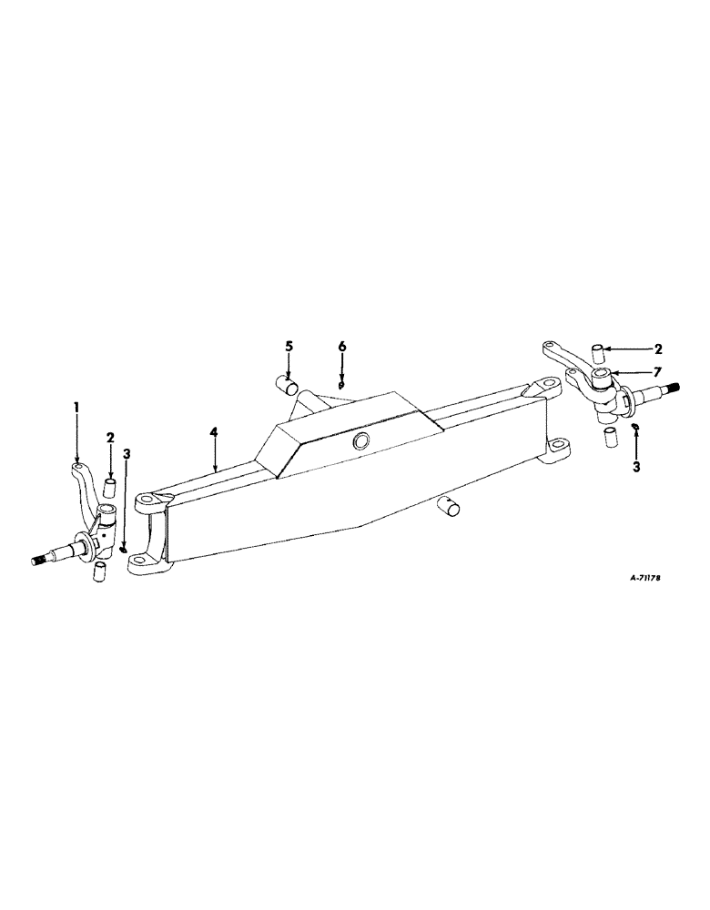 Схема запчастей Case IH 503 - (321) - GUIDE (48) - TRACKS & TRACK SUSPENSION