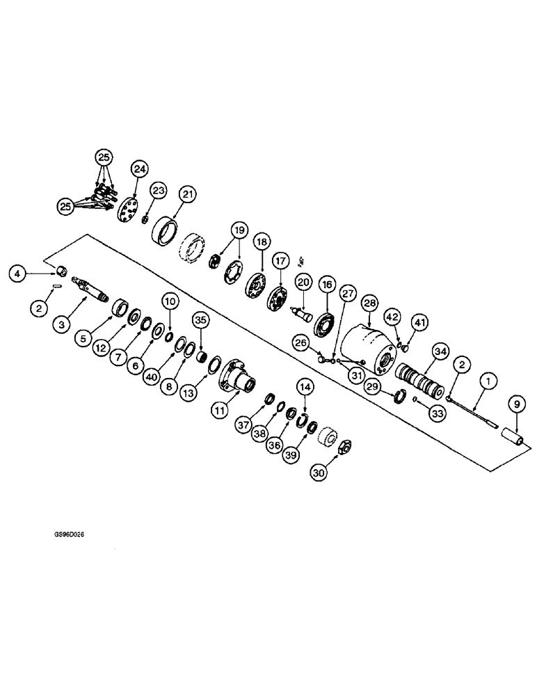 Схема запчастей Case IH 1400 - (5-06) - STEERING PUMP (04) - STEERING