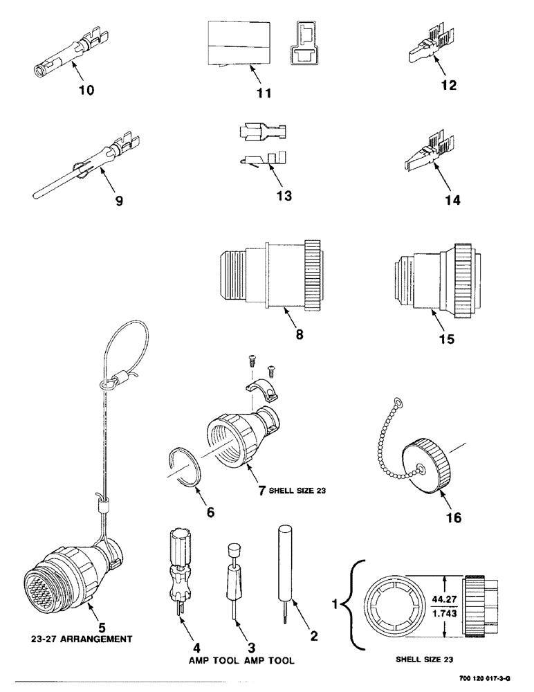 Схема запчастей Case IH 8480 - (4-10) - ELECTRICAL, SERVICE PARTS (06) - ELECTRICAL