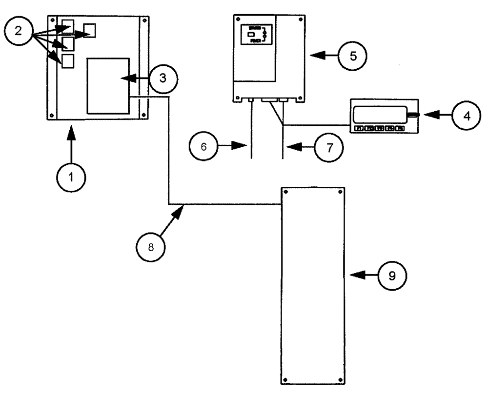 Схема запчастей Case IH 437 - (13-003) - ASSEMBLY - FLEX-AIR CONTROL (06) - ELECTRICAL