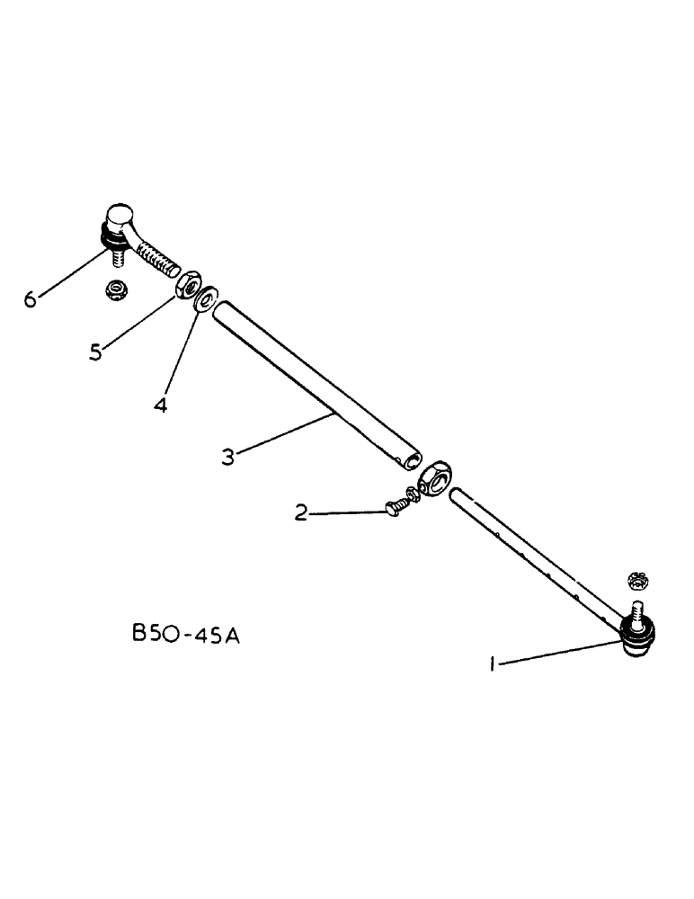 Схема запчастей Case IH 785 - (14-007) - ADJUSTABLE TIE ROD, ADJUSTABLE STRAIGHT FRT AXLE, 52 IN TO 77 IN TREAD Suspension