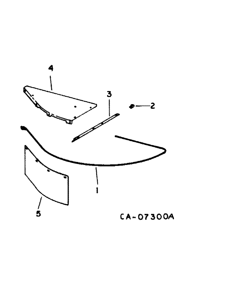 Схема запчастей Case IH 1440 - (20-14) - SEPARATOR, STRAW SPREADER SHIELD Separation