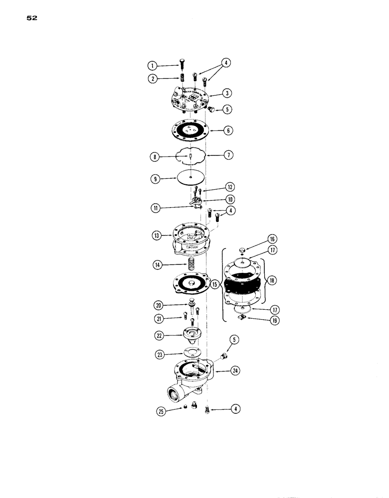 Схема запчастей Case IH A284 - (54) - INSTRUMENT PANEL, TYPE ONE DIESEL UNITS / TYPE ONE SPARK IGNITION UNITS 