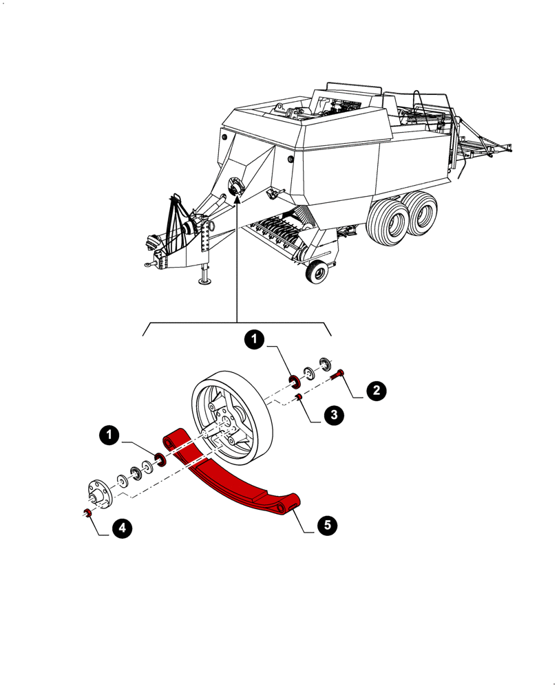 Схема запчастей Case IH LBX332R - (00.00LB002[01]) - MAINTENANCE PARTS, FLYWHEEL (00) - GENERAL