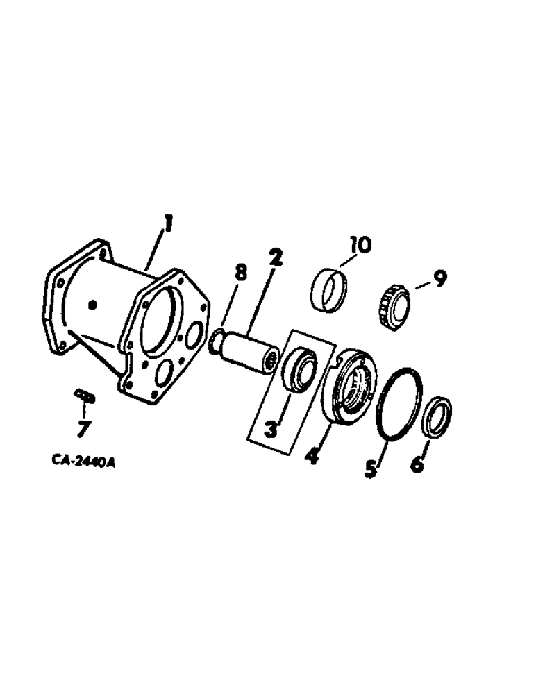 Схема запчастей Case IH 715 - (07-05) - DRIVE TRAIN, HYDROSTATIC DRIVE, TRANSMISSION PARTS Drive Train