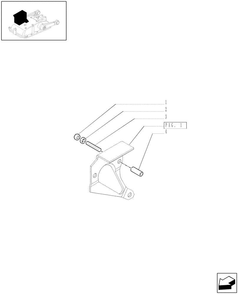 Схема запчастей Case IH JX1075C - (1.82.5[02]) - LIFT CONTROL (07) - HYDRAULIC SYSTEM