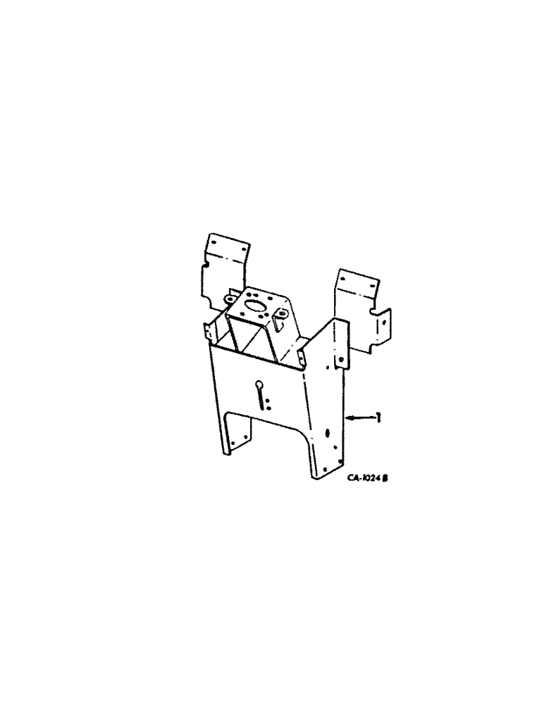 Схема запчастей Case IH 464 - (13-05) - SUPERSTRUCTURE, STEERING SUPPORT (05) - SUPERSTRUCTURE